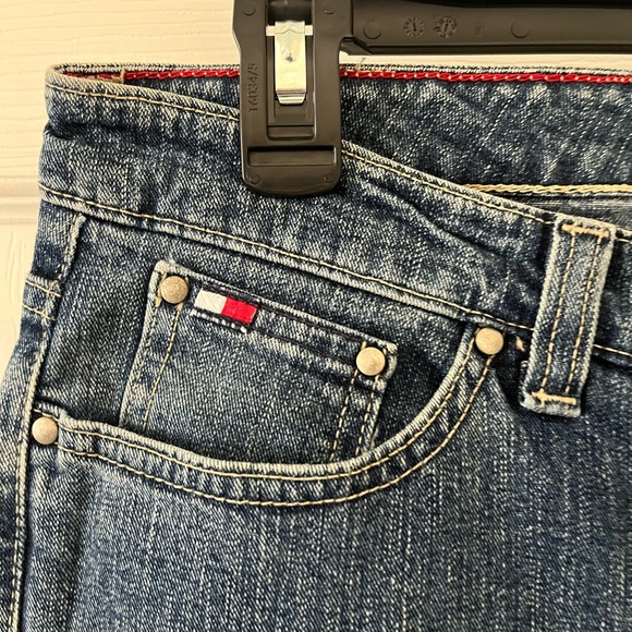 Tommy Hilfiger Dark Blue Cropped Jeans - Picture 2 of 6